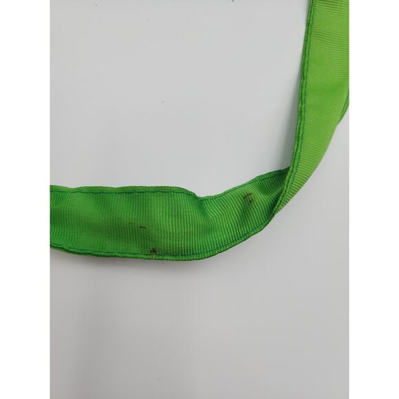 Spring Welcome Felt Door Hanger with  Black and White Check 3D Tulips 21 in long - Picture 4 of 8